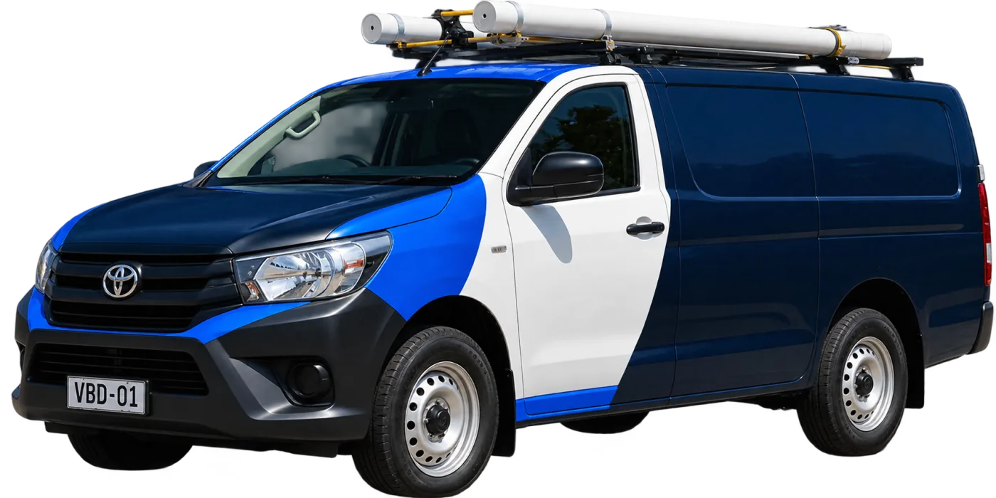 Our van, covering Blacktown and the surrounding suburbs